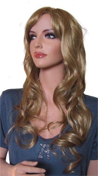 Woman Wig 'R001' Light Strawberry Blond 65cm
