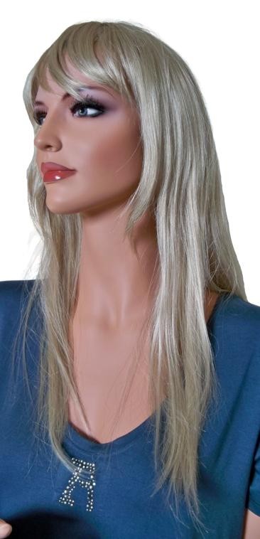 Wig Light Ash Blonde 60 cm 'BL029'