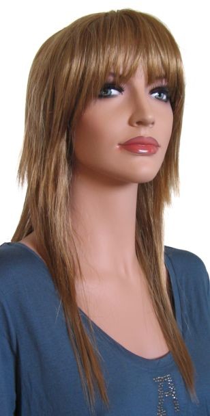 Woman Wig 'R002' Red Blonde 55 cm