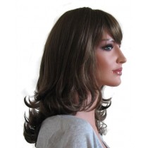 Woman Wig 'BR006' Medium Ash Brown 45cm