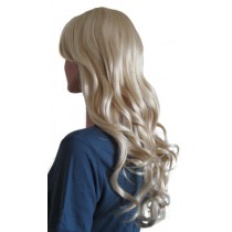 Platinum Blonde Wig Synthetic Hair 60 cm 'BL019'