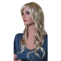 Womans Wig 'BL007'  Cinnamon Blond tipped with Lite Swedish Blond 60 cm