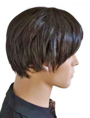 Gothic Wig Black and Dark Brown 'M007'