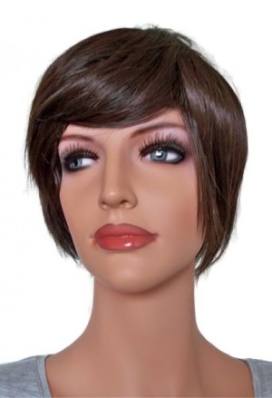 Short Woman Wig Chocolate Copper 'BR012' 