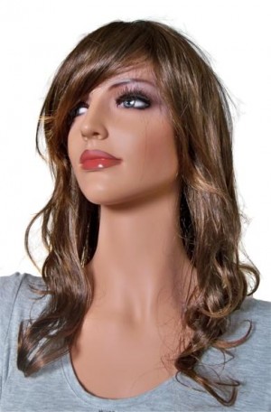 Wig Auburn Brown Hair Color 60 cm 'BR019'