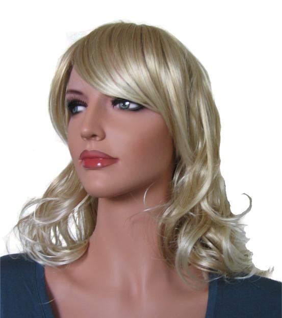 Perruque Blonde Longue Cheveux Artificiels 65 cm 'BL018' 