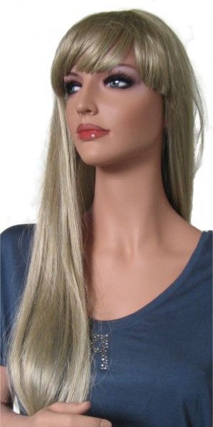 Perruque Blond Pâle pour Femme 'BL006' 65 cm