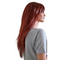 Parrucche Donna Rame Rosso Capelli Lunghi 70 Centimetri 'R003'