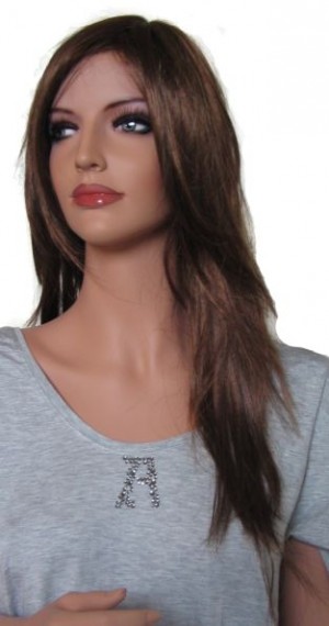Parrucca Donna Mix di Marrone 'BR002' 61 cm