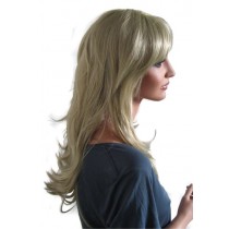 Pruik Blond voor de Vrouw 'BL001'  55cm