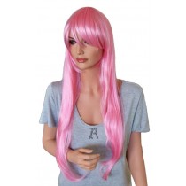 Manga Pruik Roze Haar 80 cm 'CP020'