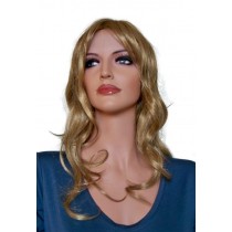 Blonde pruik krullend 70 cm 'BL031'