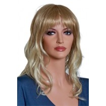 Pruik Vrouw Blonde Kleur 55 cm Lengte 'BL015'