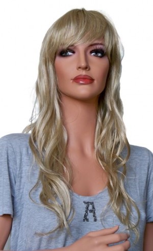 Pruik natuurlijk blond 70 cm 'BL032'