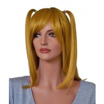 Peruca de Cosplay Loiro 70 cm com dois Rabos de Cavalo 'CP011'