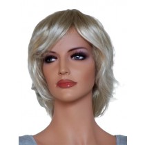 Stylowe Krótkie Włosy Perukę dla Kobiet Złoty Blond mieszany z Jasny Blond 'BL014'