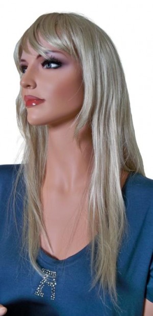 Světle blond paruka 60 cm 'BL029'
