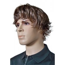 Erkek Peruk Kahverengi Moda Saç Modeli 'M003'