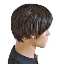 Gotik Peruk Siyah ve Koyu Kahverengi 'M007'