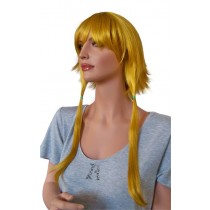 Paryk Cosplay gyldne blonde med tre Hestehale 60 cm 'CP016'