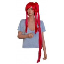 червено аниме перука с една дълга щипка в 'CP026'